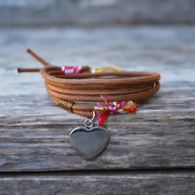Cargar imagen en el visor de la galería, PULSERA CORAZÓN DE PLATA