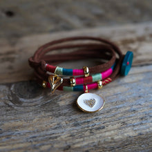 Load image into Gallery viewer, WHITE HEART BRACELET
