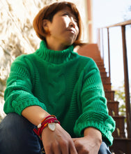 Cargar imagen en el visor de la galería, PULSERA CORAZÓN BLANCO