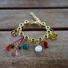 Cargar imagen en el visor de la galería, GOLDEN BALLS BRACELET