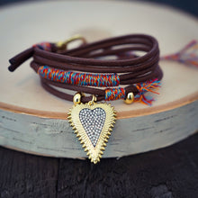 Cargar imagen en el visor de la galería, PULSERA CORAZÓN GRANDE