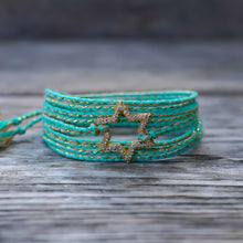 Cargar imagen en el visor de la galería, PULSERA ESTRELLA CONECTORA BRILLANTE