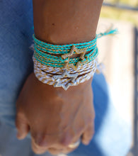 Cargar imagen en el visor de la galería, PULSERA ESTRELLA CONECTORA DE PLATA BRILLANTE