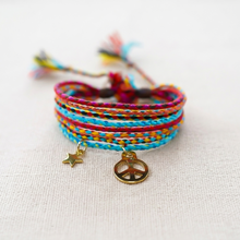 Cargar imagen en el visor de la galería, COLORS OF PEACE BRACELET