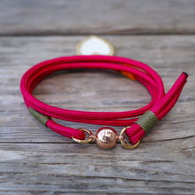 Load image into Gallery viewer, FUCHSIA LOVE BRACELET

