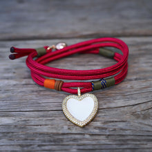 Load image into Gallery viewer, FUCHSIA LOVE BRACELET
