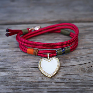 FUCHSIA LOVE BRACELET