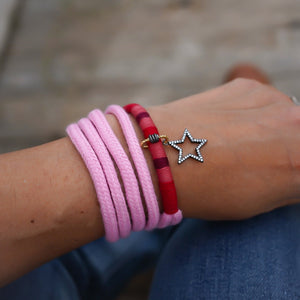 GRAY STAR BRACELET