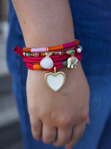 FUCHSIA LOVE BRACELET