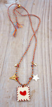 Load image into Gallery viewer, LONGHORN HEART NECKLACE
