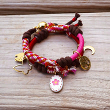 Load image into Gallery viewer, PINK FLOWER BRACELET
