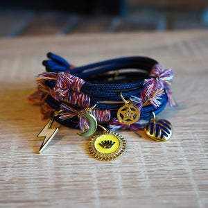 PULSERA DE SIETE PENDIENTES