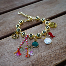 Cargar imagen en el visor de la galería, GOLDEN BALLS BRACELET
