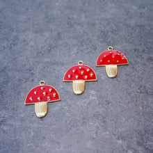 Load image into Gallery viewer, RED MUSHROOM CHARM
