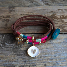 Load image into Gallery viewer, WHITE HEART BRACELET
