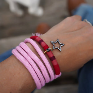 GRAY STAR BRACELET