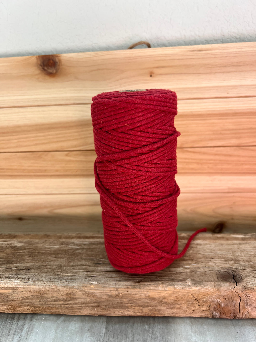RED COTTON CORD (50m)