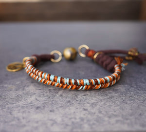 BRAIDED SUNSET BRACELET