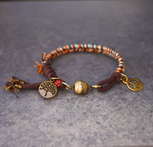 Load image into Gallery viewer, BRAIDED SUNSET BRACELET
