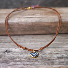 Load image into Gallery viewer, STRIPED HEART CHOCKER

