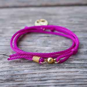 TREE OF LIFE FUCHSIA BRACELET