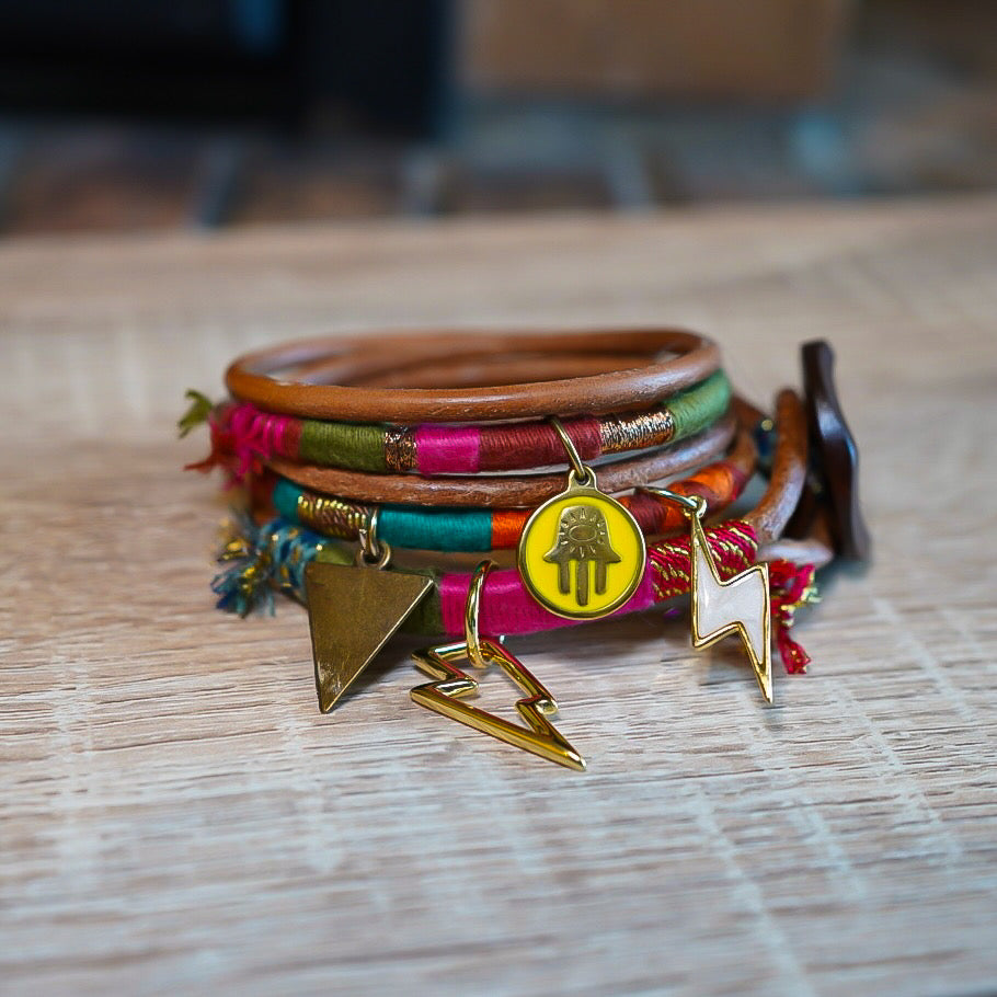 COLORES LEATHER BRACELET