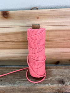 PINK COTTON CORD (50m)