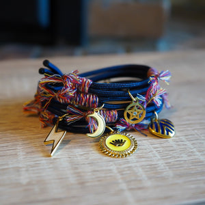 PULSERA DE SIETE PENDIENTES