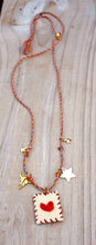 Load image into Gallery viewer, LONGHORN HEART NECKLACE
