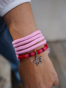 GRAY STAR BRACELET