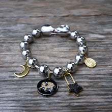 Load image into Gallery viewer, SILVER BALL CHAIN BRACELET
