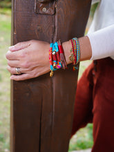 Cargar imagen en el visor de la galería, PULSERA DE SIETE PENDIENTES
