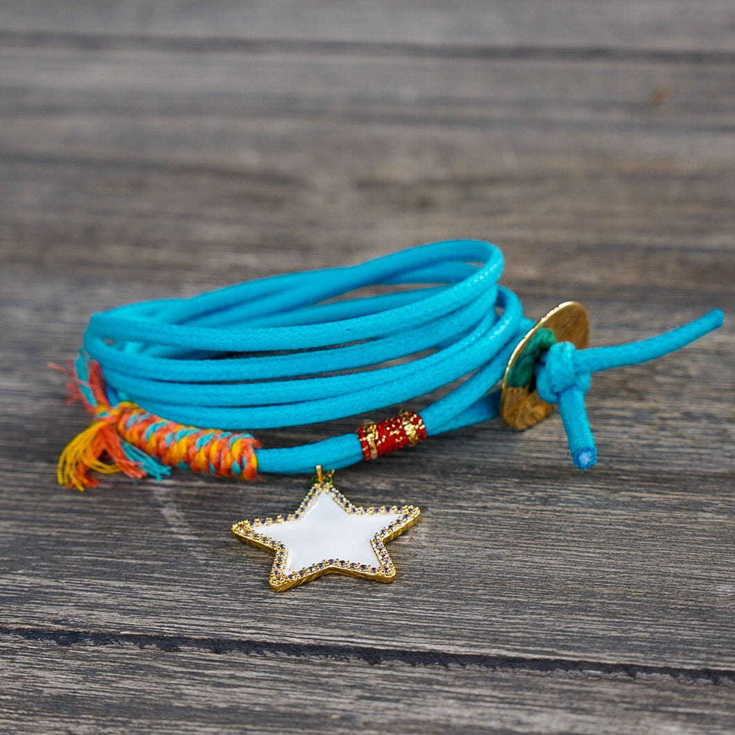 WHITE STAR BRACELET