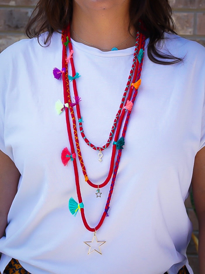 RED GUAVA NECKLACE